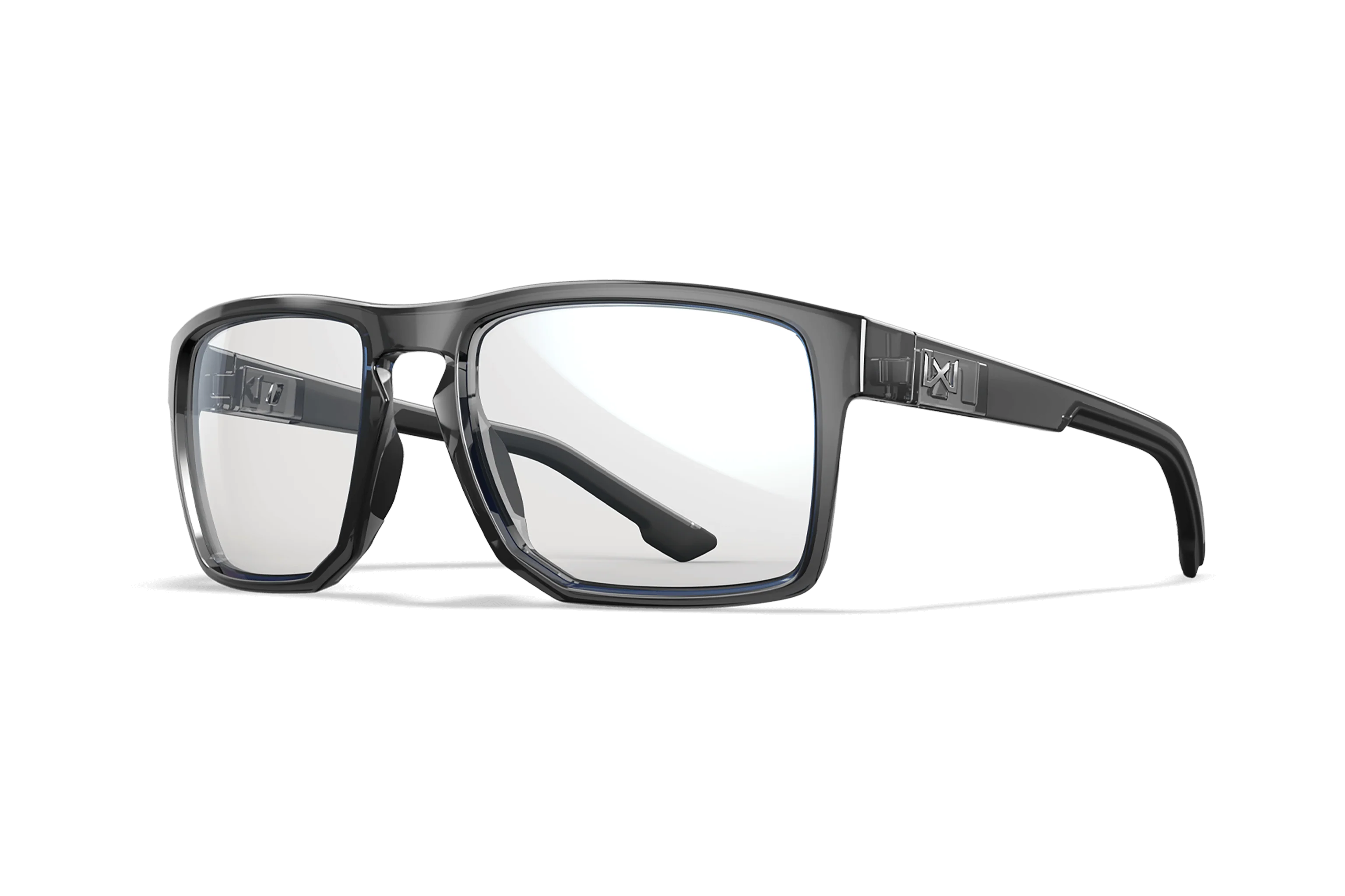 WX Founder Gloss Crystal Grey Frame