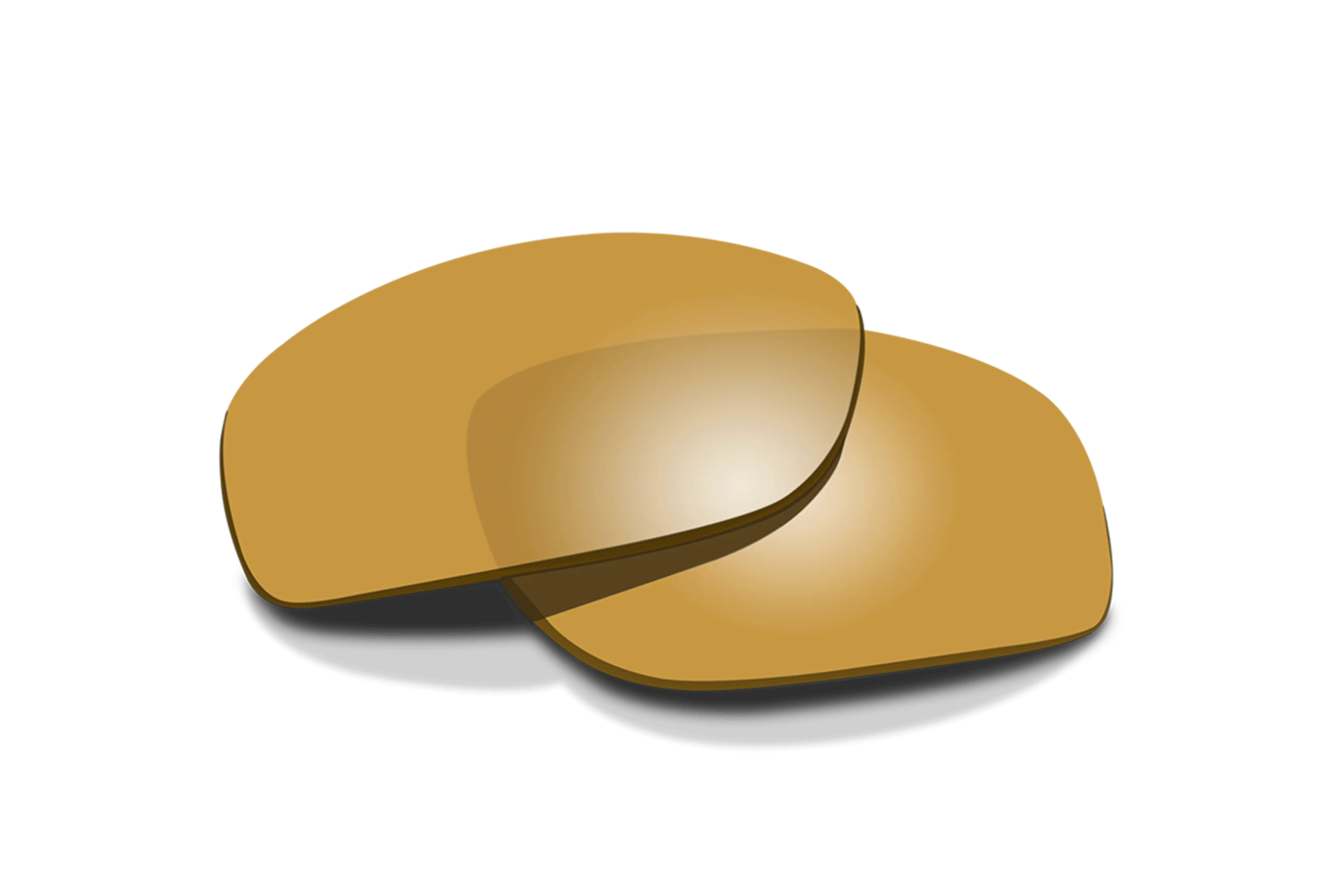 WX Kingpin Polarized Venice Gold Mirror Lenses