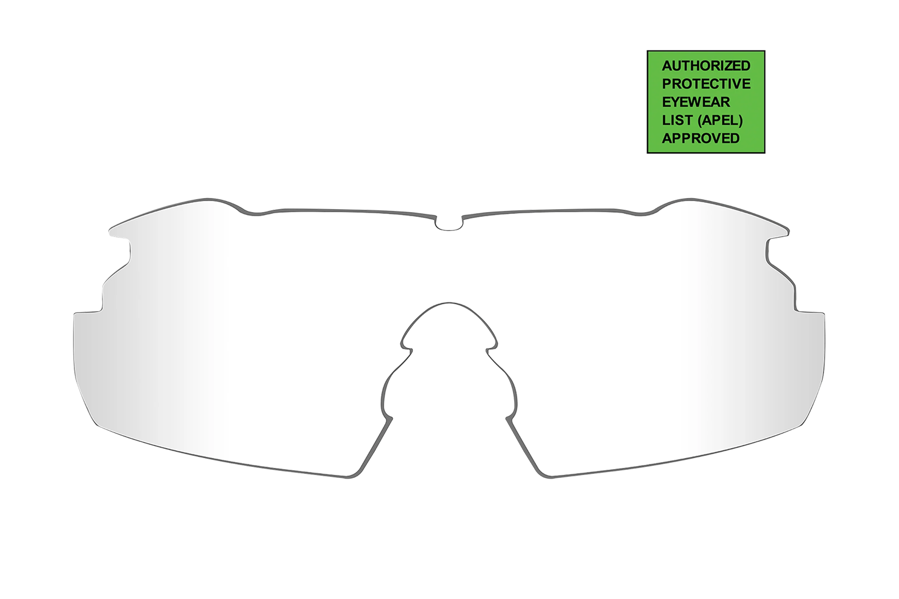 APEL WX Vapor Small Clear Replacement Lenses